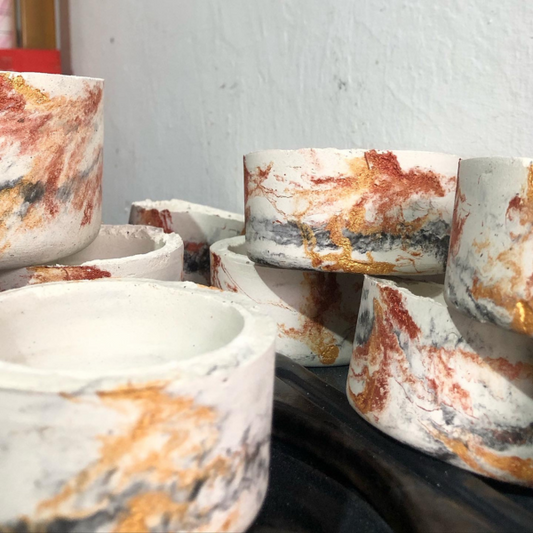 Vela concreto (cemento) mediana