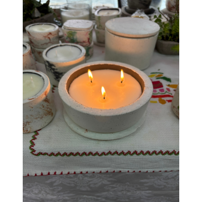 Vela Concreto (cemento) Jumbo